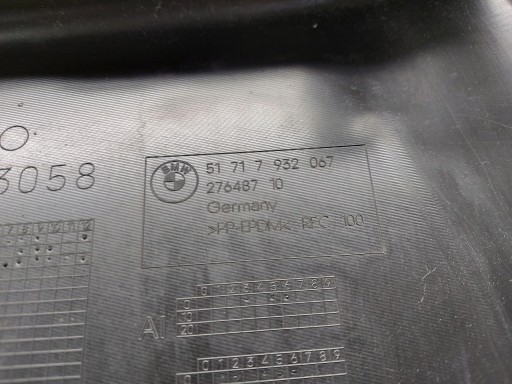 BMW iX i20 2023, Xdrive50 mudguard left front rear part 276487-JLK012