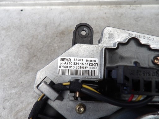 Mercedes W210 3,2 cdi ventilátor topení