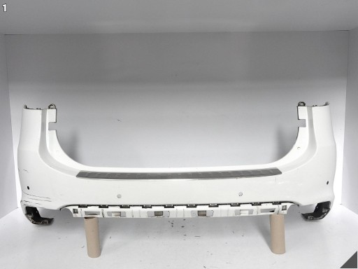 KIA CARENS IV 4 13-16 bumper BUMPER + moulding CHROM rear part (4xPDC) 86611-A4000