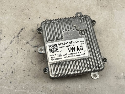 unité de commande électronique uce LED REFLEKTORA VOLKSWAGEN PASSAT B8 992941571AH @M