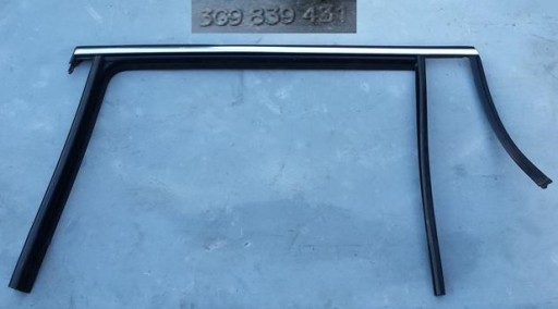 Ущільнювач дверей лівий задній VW PASSAT B8 3G9839431