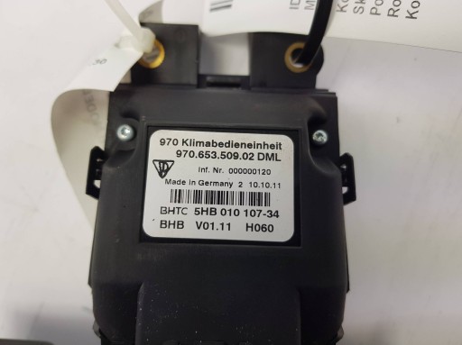 Unite commande clima 97065350902 PORSCHE PANAMERA