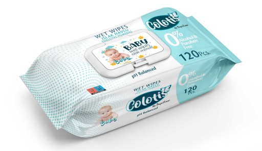 Серветки вологі COLOTIS FRAGRANCED 1 х 120 шт.