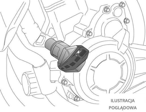 Аварії колодки PUIG для YAMAHA R1 04-06