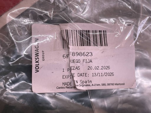 CUPRA FORMENTOR tartó lökhárítónak eleje 5FF898623 @A