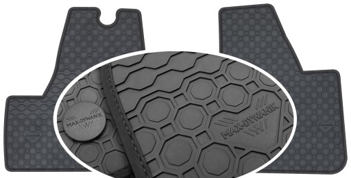 Maxus e-deliver 3 VAN 2019 - гумові килимки PrimeLiner - Чорні