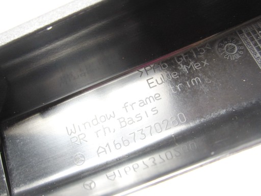 frame door rear rear part right Mercedes ML W166