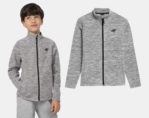 Дитячий світшот 4F 4FJSS23TFLEM062-27M розмір 158 сірий