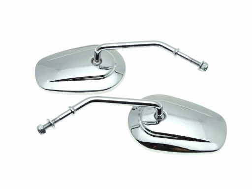 MT398 - HARLEY DAVIDSON HD ХРОМОВАНІ МЕТАЛЕВІ ДЗЕРКАЛА