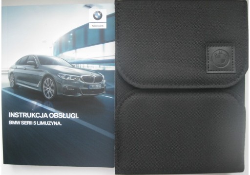 BMW 5 G30 2016-2020 польское руководство по эксплуатации + чехол