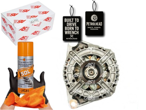 ASPA0067#ECS-PCP+K - Генератор mercedes-benz 240 2.6 02- as-pl #petrolhead pro+ kit4