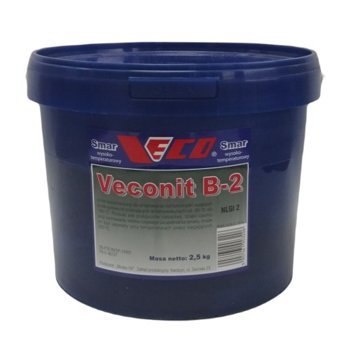 Високотемпературна мастило VECO Veconit B-2 2,5 кг