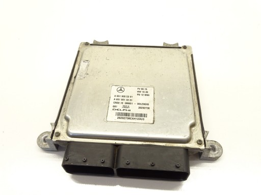 control unit of the engine computer ECU MERCEDES C-class W204 A6519005301