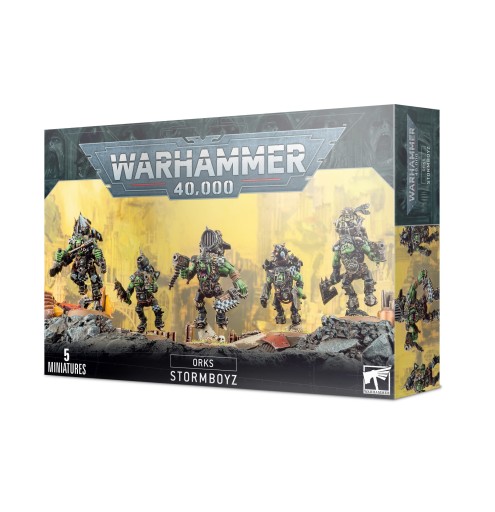 WARHAMMER 40K - ORK STORMBOYZ