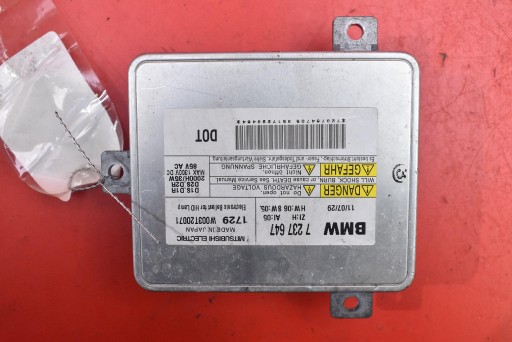 control unit XENON KSENON left 7237647 BMW F10 F11 LIFT 13-17