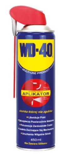 МНОГОФУНКЦІОНАЛЬНИЙ WD-40 450МЛ З АПЛІКАТОРОМ
