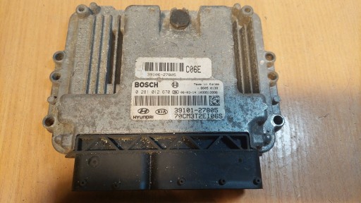 0281012670 - Двигун комп hyundai santa fe ii 2.2 crdi 06-