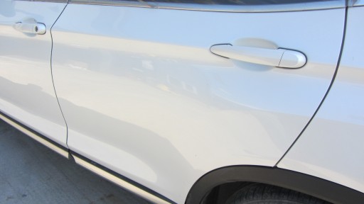 BMW X3 F25 A96 MINERAL WEISS BIALA PERLA door left rear. left rear part BIALE