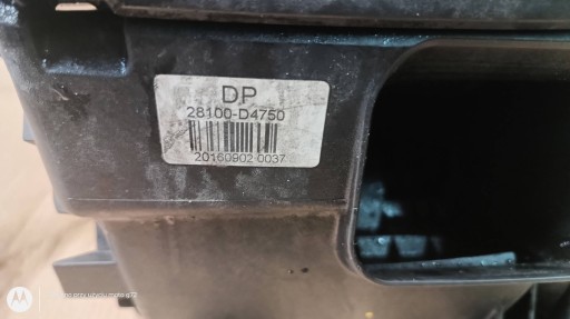SCATOLA FILTRO KIA OPTIMA 28100-D4750 2019R