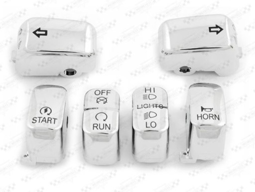 ND-158 - Накладки на кнопки, SOFTAIL, DYNA, V-Rod HARLEY