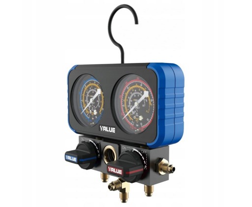 Набор манометров VALUE R-32 R - 407C R-410A, R-134a