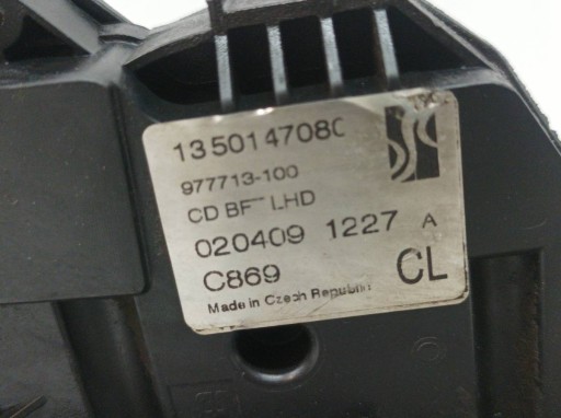 lock door right front 1350147080 Fiat Ducato III (2007-)