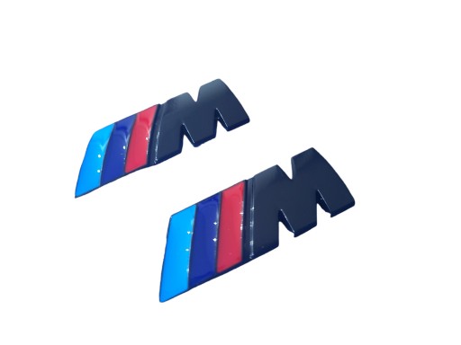 Emb_m_power_błotnik_metal_5.5_cm_black_glossy - M-Power емблема на крило чорний глянець для BMW