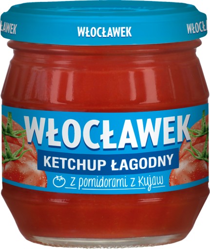 Kečup jemný Włocławek s paradajkami 200g