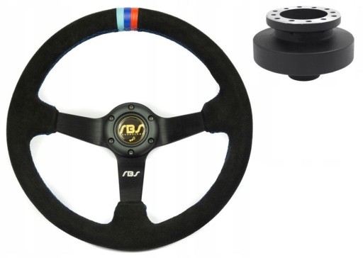 RBS-KZ-08-E46 - Спортивне рульове колесо замшеве RBS M3 NABA BMW E46