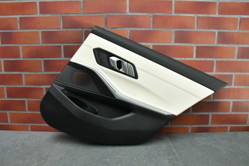 upholstery door right rear part side door BMW 3 G20 G21 ELFENBEINWEISS