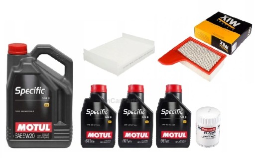 MOTUL 5W20 8L+ ФИЛЬТР FL500S FORD MUSTANG 5.0 2017