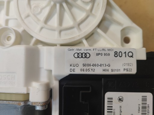 AUDI A3 8P LIFT mini motor PODNOSNIKA windows left front 8P0959801Q