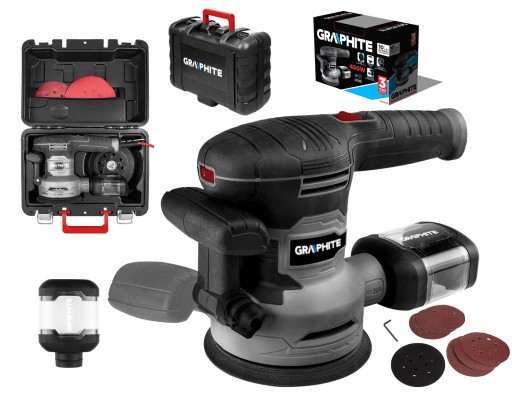 ГРАФИТОВЫЙ ЭКСЦЕНТРИКОВЫЙ ШЛИФОВАЛЬНЫЙ СТАНОК 450 ВТ