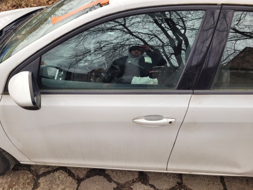 Входная дверь левая передняя peugeot 308 t9 ii ewpb