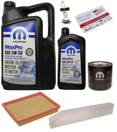MOPAR 5W20 6L + ФІЛЬТРИ JEEP WK / WH 4.7 07-08
