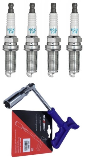 NGK Spart Plug Iridium ILFR7H 5245 + ключ до свічок 16 мм