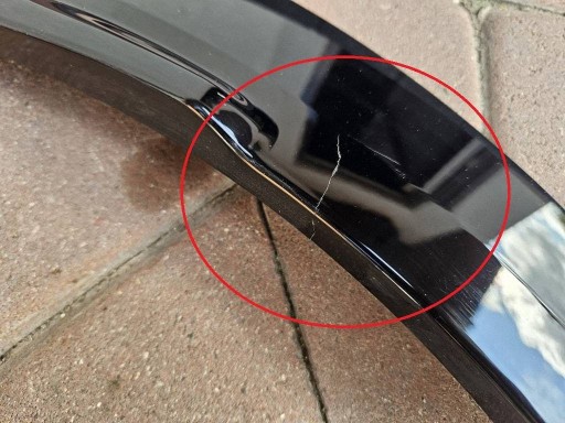 moulding of a fender rear part rear left malowana LIFT #8 - p Opel Mokka B 9860435480