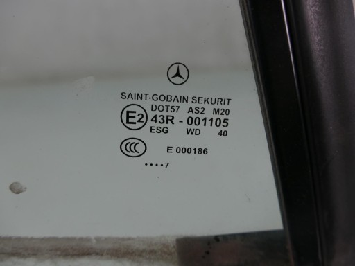 MERCEDES SLK R171 window regulator right rear part mechanism