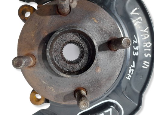 Toyota Yaris III XP13 1,33 1,5H Moyeu support broche Avant Droit (Z886)