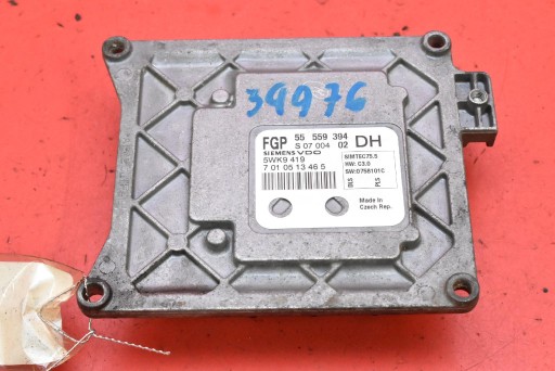 riadiaca jednotka počítač MOTORA 55559394 OPEL ASTRA 3 III H 1.6 16V 115 KM 06-14