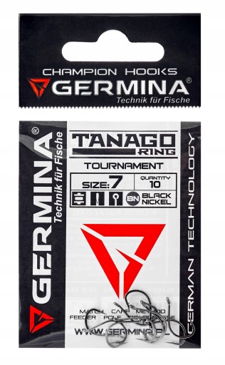 GERMINA HOOK TANAGO RING BN № 09 10 ШТ