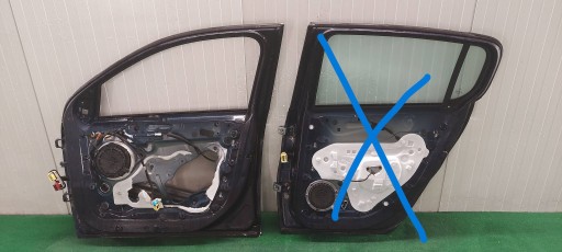 door right front PEUGEOT 308 T9 LAK: EKUD EKU