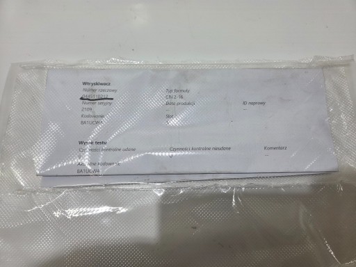 vstřikovač BMW E60 525 D 0445110212