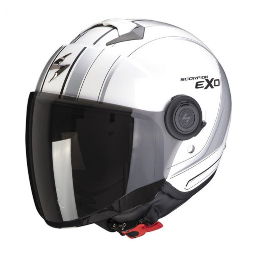 SCORPION EXO-CITY SCOOT Белый/Серебристый S шлем с открытым лицом S