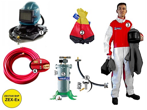 Комплект пескоструйной машины BHP для пескоструйной обработки EXTREME