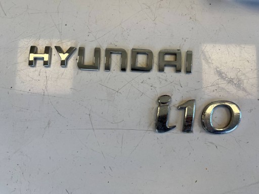 HYUNDAI I10 II EMBLEMAT Logo posteriore per posteriore KLAPE 2013