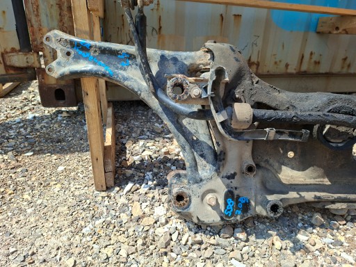 SKODA SUPERB II 2.0 TDI subframe axle beam arm bar STAB. front