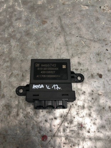module control unit PDC OPEL ASTRA K 84026742