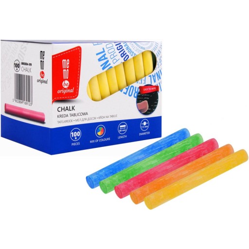 Крейда для дошки MemoBe 100 шт.