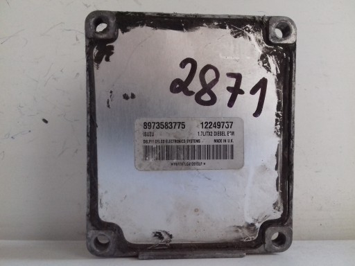 Контроллер управления двигателем opel oe 8973583775